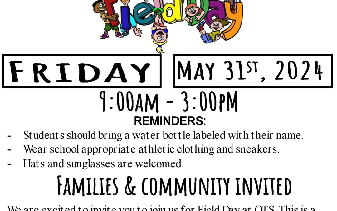 QTS Field Day May 31st