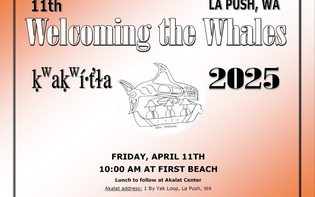 Welcoming the Whales Ceremony