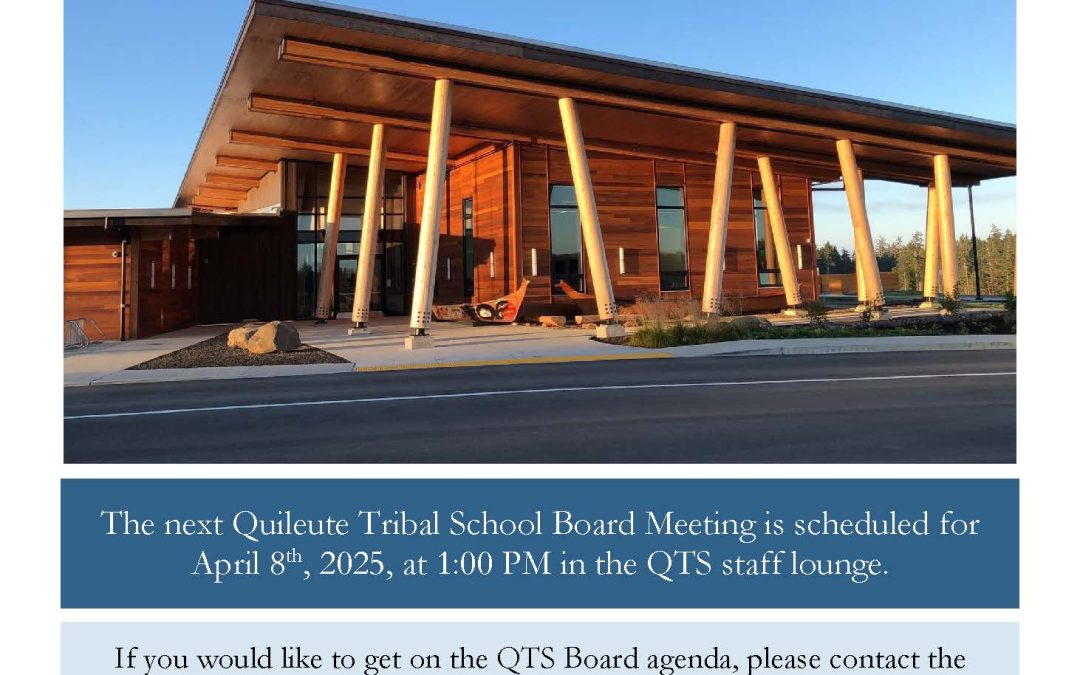April School Board Meeting Notice
