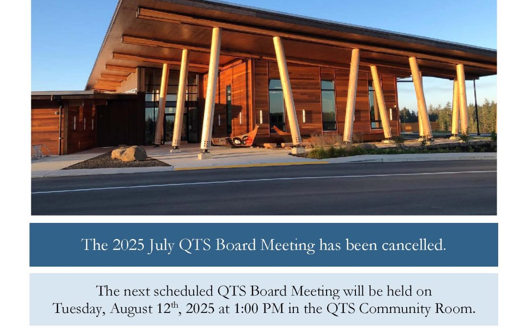 August 2025 QTS Board Meeting